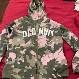 Sweatshirt girls camouflage size 10-12